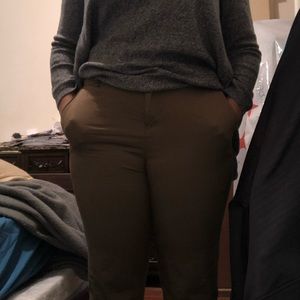 Green Army Camo Tailored Trouser Pants